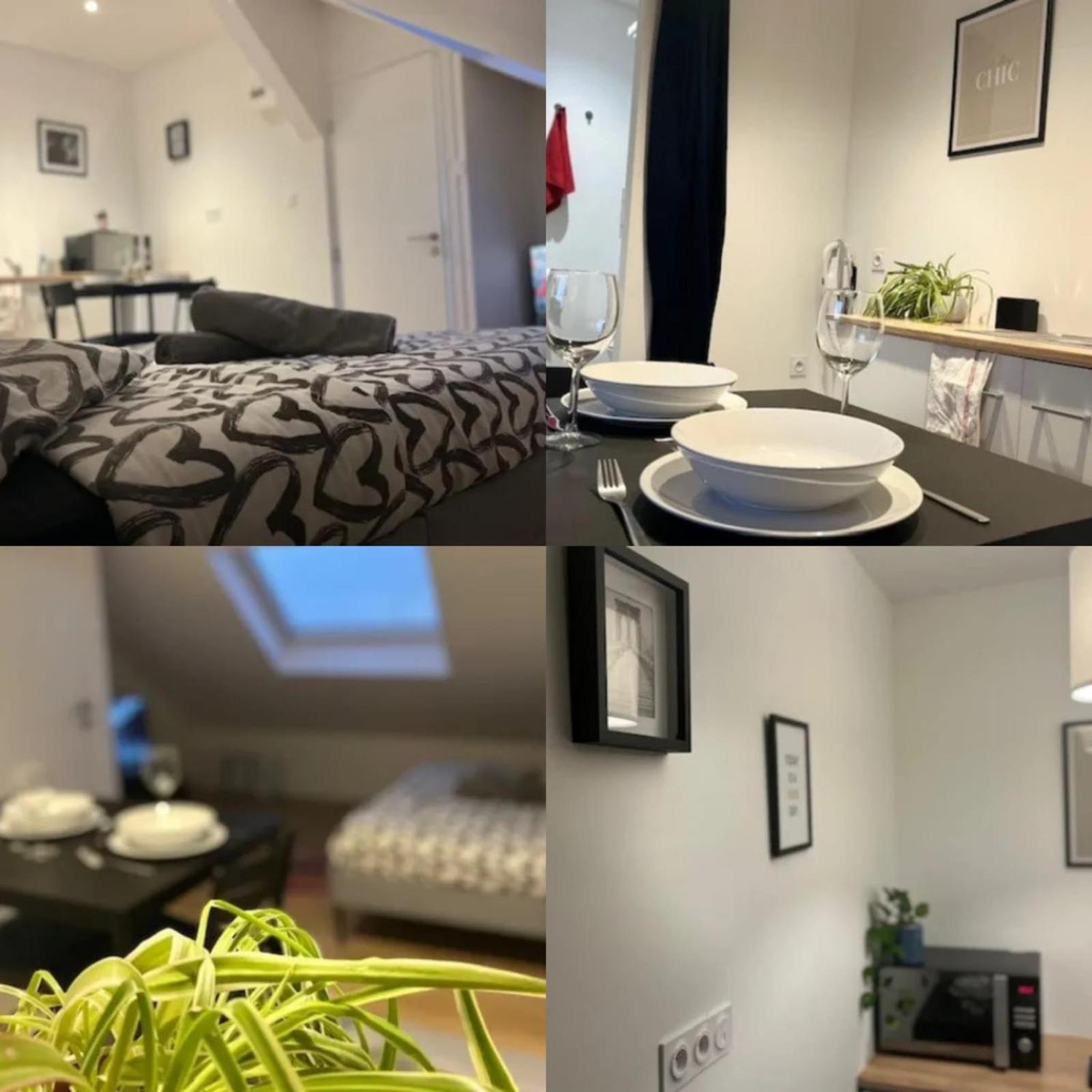 Cosy Rent Studio 3 Tv-wifi Proche Gare Vakantiehuis *