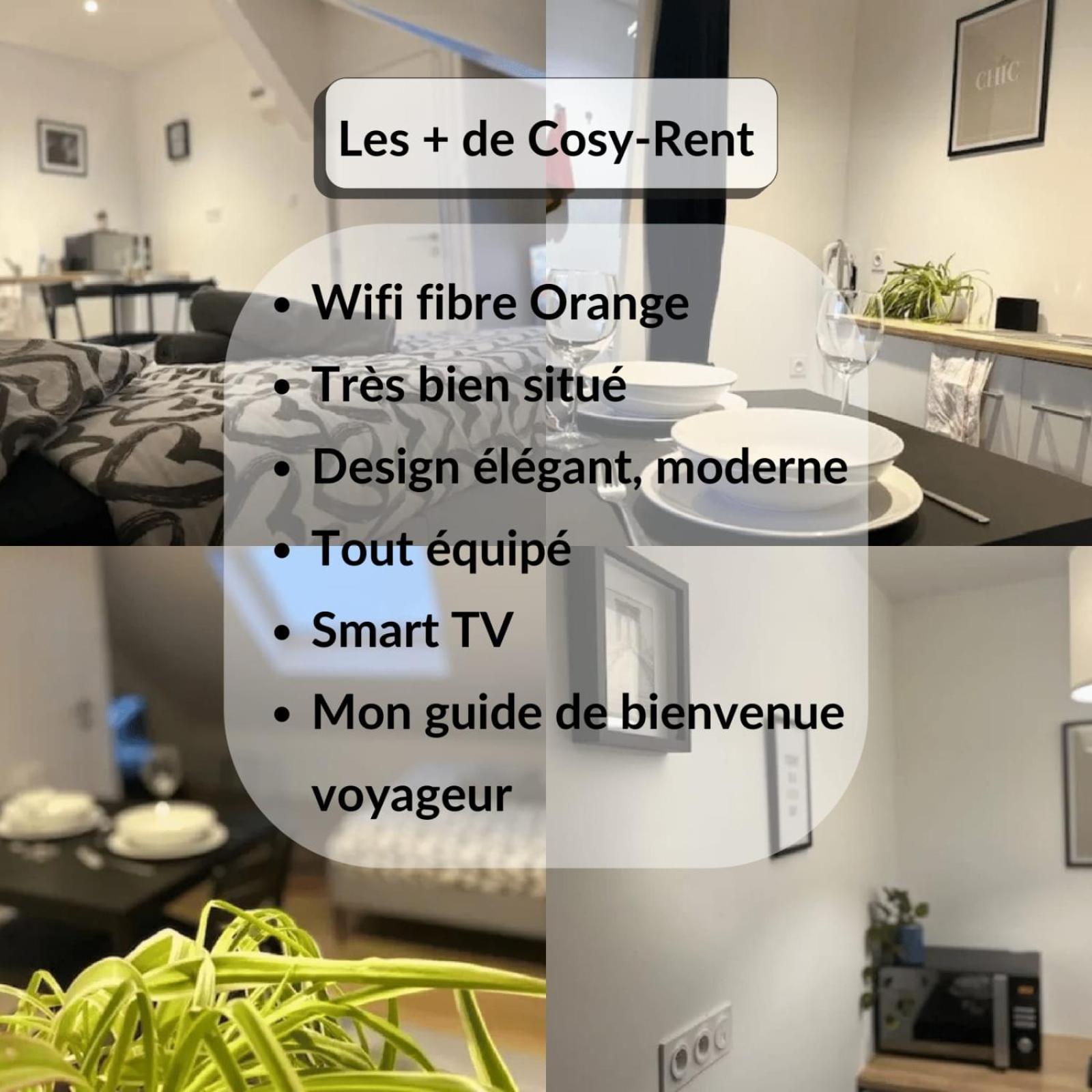 Cosy Rent Studio 3 Tv-wifi Proche Gare Vakantiehuis *